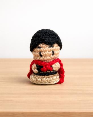 Mini amigurumi capitano Shang - Mulan