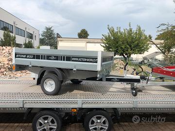 Rimorchio trasporto cose 200 x 145