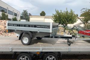 Rimorchio trasporto cose 200 x 145