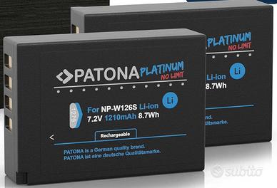 batterie e caricabatterie per fujifilm NP-W126S