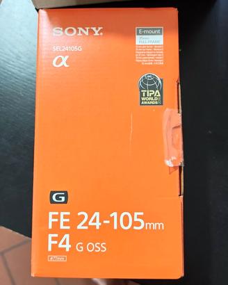 Sony FE 24-105mm F4 G OSS SEL24105G Obiettivo Full