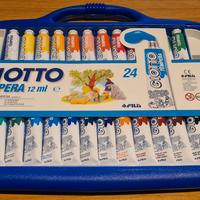 Giotto Tempera tavolozza 24 colori NUOVO