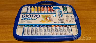 Giotto Tempera tavolozza 24 colori NUOVO