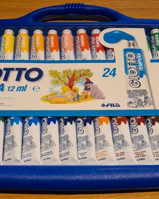 Giotto Tempera tavolozza 24 colori NUOVO