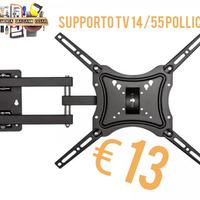 SUPPORTO TV 14/55 POLLICI CON SNODO