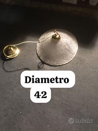 Lampadario in vetro cucina