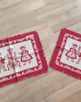 Set tovagliette tirolesi nuove