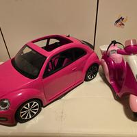 set macchina e scooter barbie 