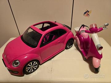 set macchina e scooter barbie 