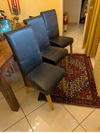 SET SEDIE PER SALA DA PRANZO