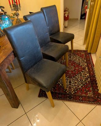 SET SEDIE PER SALA DA PRANZO