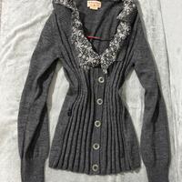 Cardigan grigio Marbloro Classics taglia L