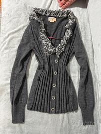 Cardigan grigio Marbloro Classics taglia L