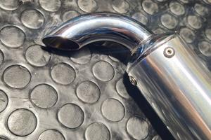 silenziatore booster, f12, scooter o motard