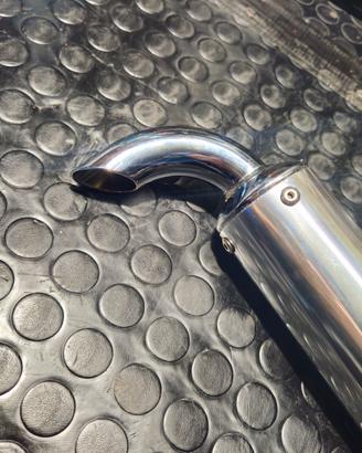 silenziatore booster, f12, scooter o motard