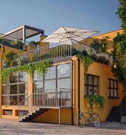 VILLA A SCHIERA A MILANO