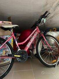 bicicletta bugno 24 pollici