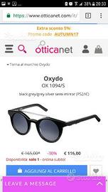 Oxydo occhiale da sole nuovo