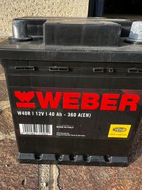 Batteria nuova weber 12V 40ah
