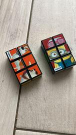 Puzzle di gioco con giocattoli Happy Meal di Rubik
