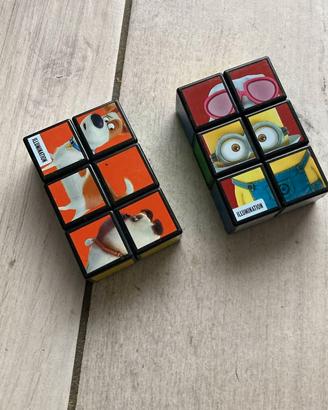 Puzzle di gioco con giocattoli Happy Meal di Rubik