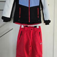 tuta sci completo ragazza bambina 10 anni