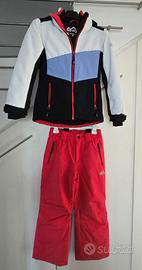 tuta sci completo ragazza bambina 10 anni