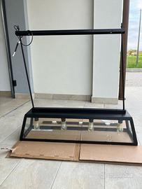 Lampadario stile industrial