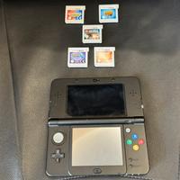 Nintendo 3ds con 5 giochi