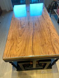 Tavolo artigianale  stile industriale