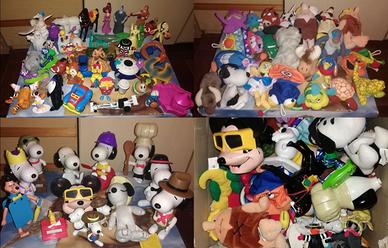 Lotto 78 Sorprese Peluche Kinder McDonald's Burghy