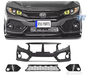 PARAURTI ANTERIORE HONDA CIVIC 16-20 LOOK SI