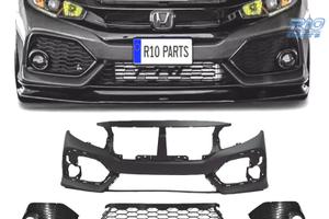 PARAURTI ANTERIORE HONDA CIVIC 16-20 LOOK SI