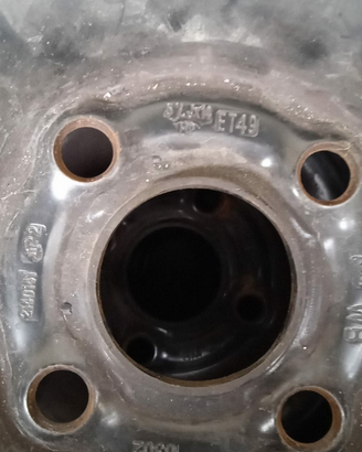 Cerchi ferro Opel Corsa 2001 5.5Jx14 ET49 4x100