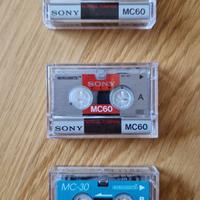 mini cassette sony MC60/MC30