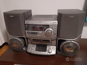 stereo sony fine anni 90 potentissimo