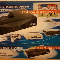Selettore Audio Video COBRA SAV 4A