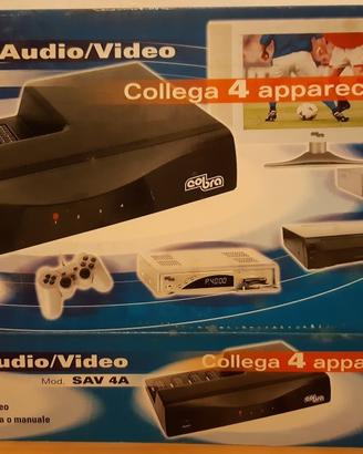 Selettore Audio Video COBRA SAV 4A