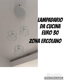lampadario da cucina 
