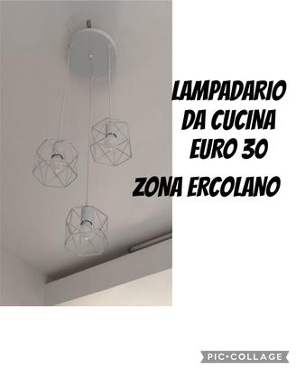 lampadario da cucina 