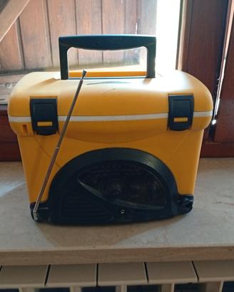 radio e borsa frigo