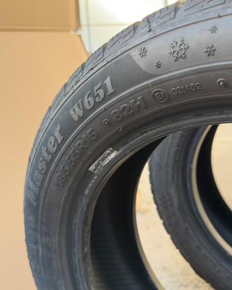 2 gomme invernali e 2 estive per Fiat 500. € 50,00