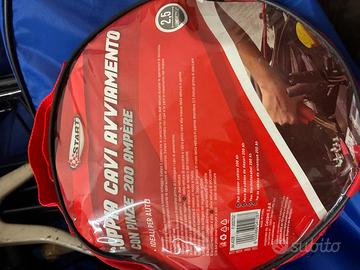 accessori auto coppia cavo avviamento 2,5m