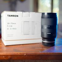 Tamron 28-75mm f2.8 obiettivo sony e-mount