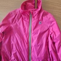 K-way fucsia leggero per bambina 10 anni