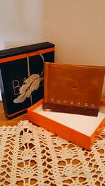 Portafoglio Vintage Basile Uomo Pelle Cognac 