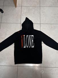 Felpa VLONE ARANCIONE NERA