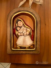 Formella Madonna con bambino THUN - Originale