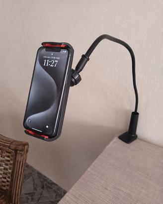Supporto regolabile per cellulare. Nuovo.