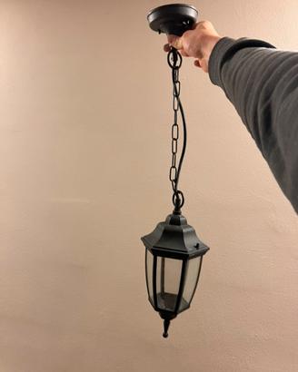 Lampadario stile lanterna